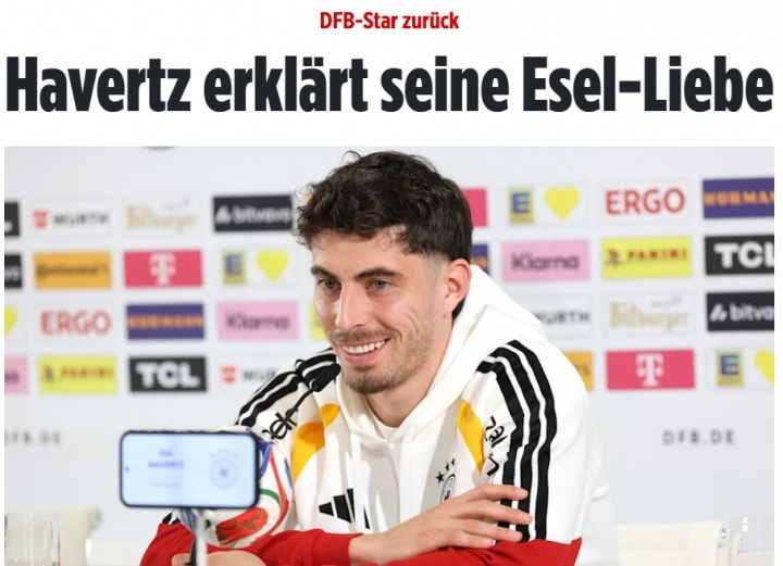 哈弗茨伤愈回归德国队 明确表态未来在阿森纳 哈弗茨伤愈回归德国队 明确表态未来在阿森纳