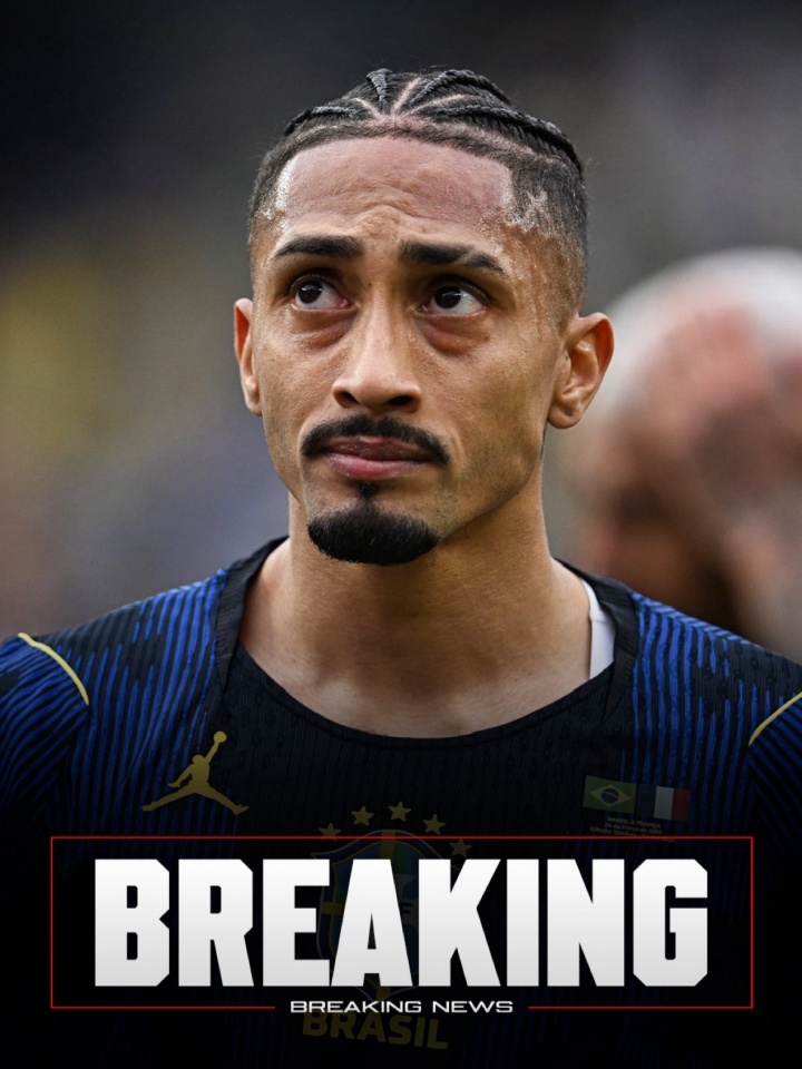 巴西队连损两将 拉菲尼亚韦斯利右大腿后侧肌肉受伤退出本期名单