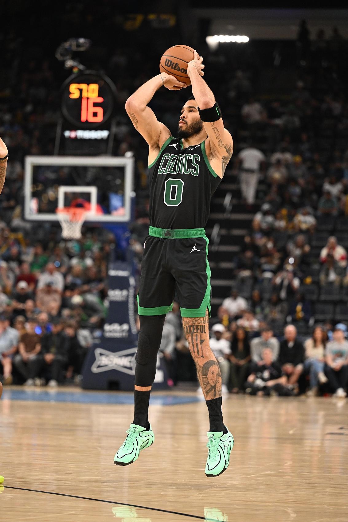 塔图姆赛后坦承状态生锈 跟腱重伤十个月后仍在调整呼吸