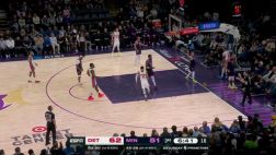 活塞七人得分上双客场轻取森林狼 兰德尔里德合计28投仅5中