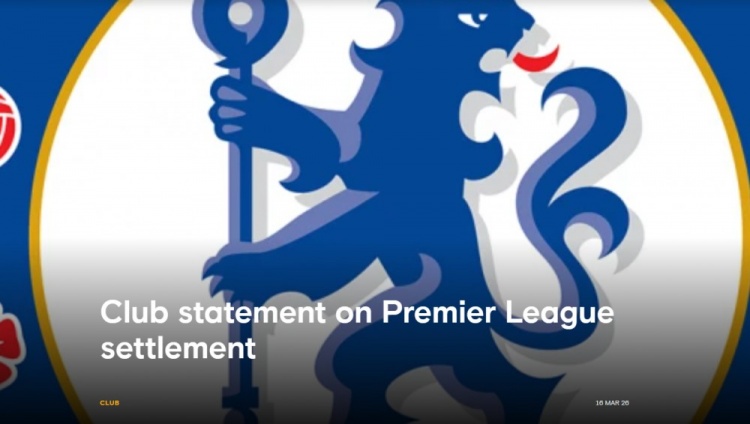 切尔西历史财务违规仅罚款免扣分 业内质疑处罚尺度与曼城案迥异 切尔西历史财务违规仅罚款免扣分 业内质疑处罚尺度与曼城案迥异