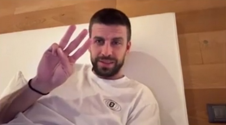 皮克回应巴萨主席参选可能 评皇马：不知踢什么但能赢