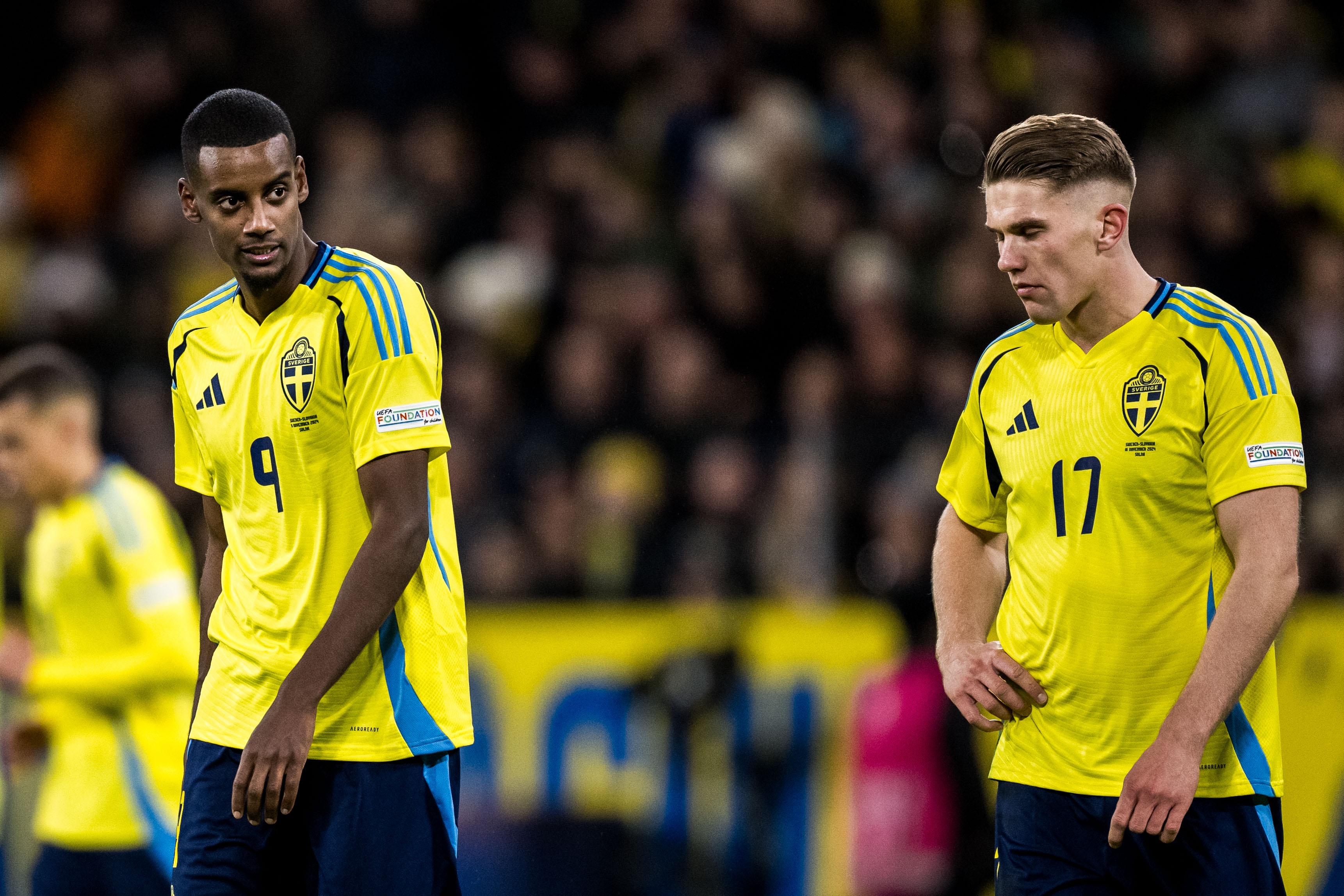 伊萨克伤缺附加赛 瑞典无核晋级世界杯