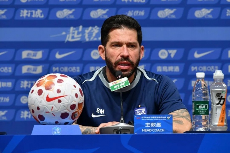 三镇客战泰达足球场 莫拉：失球问题需从定位球和运动战改进