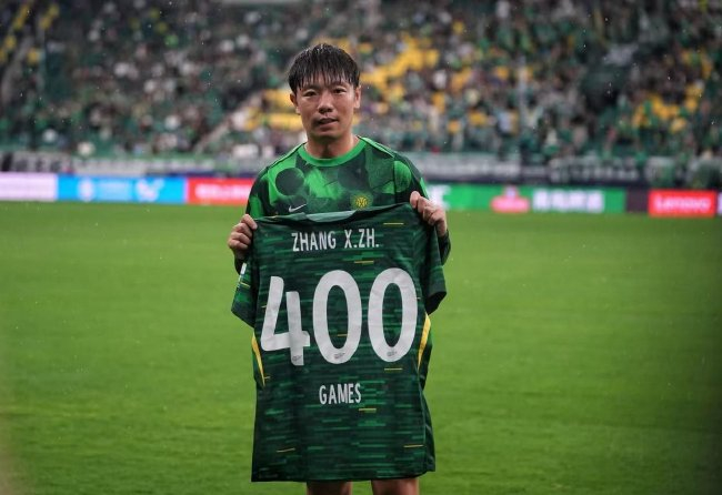 34岁张稀哲400场里程碑献进球 国安2-1亚泰