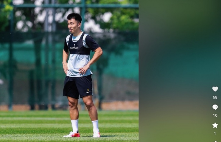 何宇鹏重返训练场：左脚第五跖骨二次骨折后回归